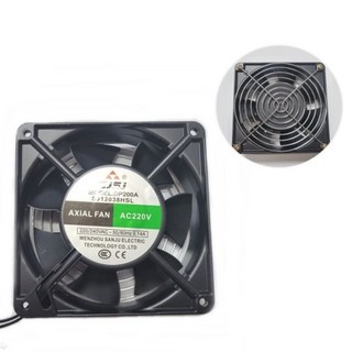 220V 12038 AC 쿨링 팬 120mm 쿨러 무소음 냉각팬 팬망, 1개