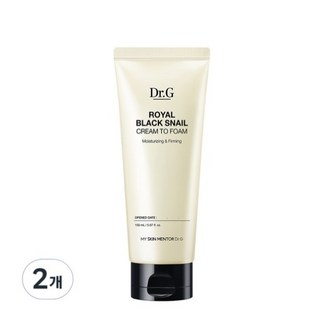 닥터지 로얄 블랙 스네일 크림 투 폼, 150ml, 4개