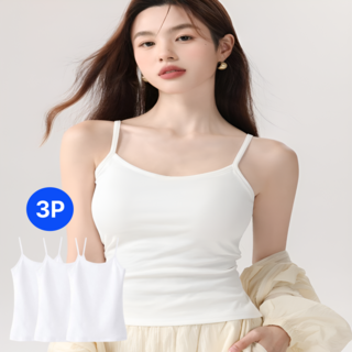 라임팝 여자 스판 끈나시 3P