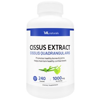 [미국빠른직구] 신제품 마이라이프 내추럴스 50배 고농축 시서스 추출물 1000mg (수퍼사이즈), 240정, 1개