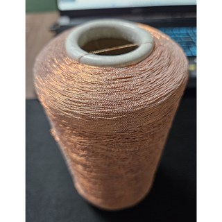 스판 대용량 콘사 소품실 코드사 560/140W 골드 실버, 브론즈(Bronze) 450g, 1개