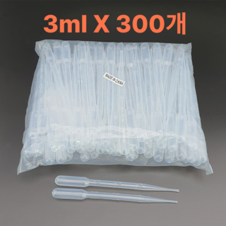 포웨이 플라스틱 투명 일회용 눈금 스포이드, 300개, 3ml 스포이드용량 포웨이 플라스틱 투명 일회용 눈금 스포이드, 300개, 3ml 스포이드용량