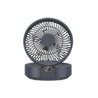 Sorpci 벽걸이선풍기 탁상용 선풍기 무소음 휴대용 리모컨발터치 신일선풍기 LED접이식 캠핑 무선 리모건 선풍기, 네이비블루