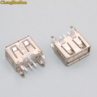 ChengHaoRan 마이크로 2.0 USB 4pin 4 핀 DC 잭 소켓 커넥터