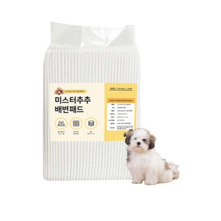미스터추추 강아지 배변패드 18g, 100개입, 4개