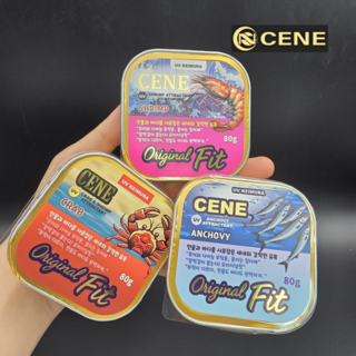 [낚시가게] 세네 집어제 세트 멸치 새우 게 각 1개씩 3개 1세트 신형패키지, 1개, 80ml