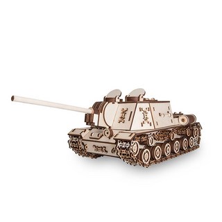 모두의취미 3D목재 유기어스 EWA 우든시티 전문가 입체퍼즐모형 시리즈, EWA 탱크 ISU152, 1피스, 1개