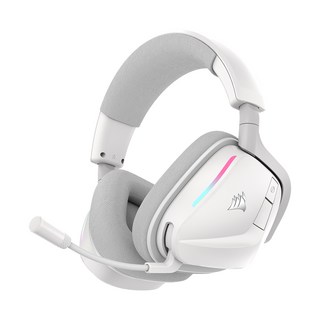 커세어 VOID v2 RGB 무선 게이밍 헤드셋, 화이트