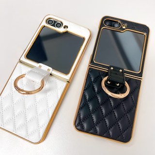 갤럭시 z플립 명품 골드링 케이스