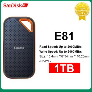 SanDisk SSD E814TB 사용 모습