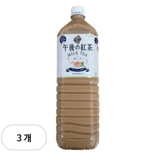 기린 오후의 홍차 밀크티, 1.5L, 3개