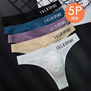 커플 피트니스 쫀쫀 티팬티 5장세트