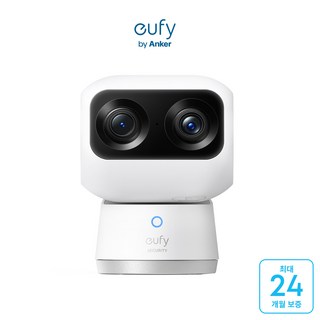 eufy 스마트 4K UHD 홈캠 듀얼 홈카메라 S350 홈 CCTV 실내용 카메라, 1개, T8416