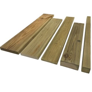 방부목 데크 각재 각목 나무 목재 재단, 방부목 각재 38 x 38mm, 600mm, 1개