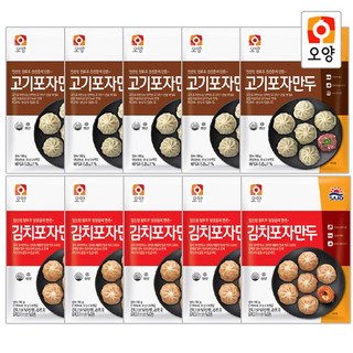 사조오양 포자만두 180gx10봉(고기5봉+김치5봉), 10개