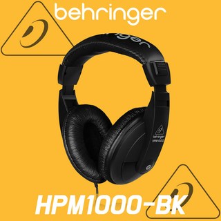 [블랙색상] 베링거 HPM1000-BK 모니터링 헤드폰 스튜디오 모니터 헤드폰 유선 헤드폰