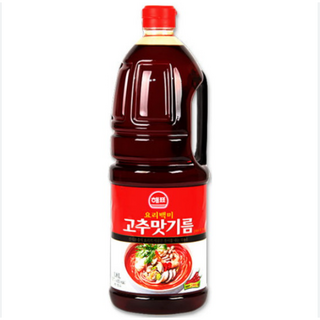 사조대림 사조해표 고추맛기름 1.8L 1BOX (8개), 8개