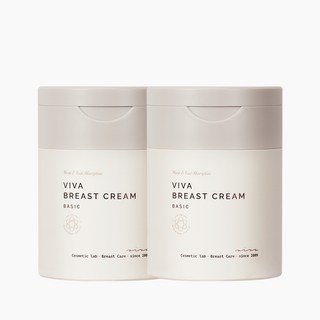 [공식몰] 가슴크림 가슴피부탄력 비바크림 B1.0 일반용 100ML, 2개