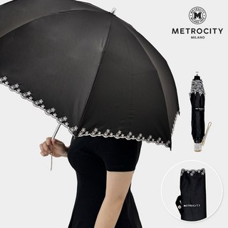 메트로시티 양산 별꽃 3단 경량 우양산