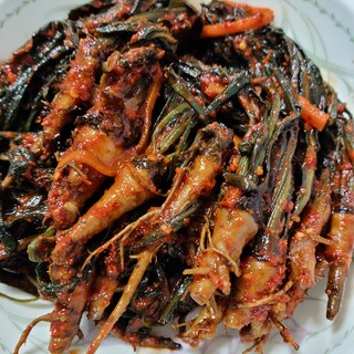 쌉싸름하고 덜달게 만든 여수전통 햇 고들빼기김치 HACCP인증 국산 재료 1kg, 1개