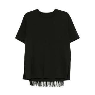 Sportmax 프린지 디테일 티셔츠