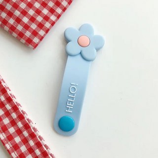 귀여운 실리콘 꽃 케이블 정리 전화기 USB 라인 버클 와인더 와이어 보호기 관리 코드 홀더, D
