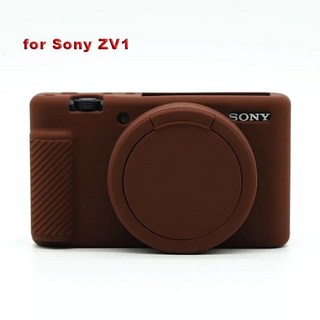 RX100 III IV ZV1 소프트 카메라 고무 바디 가방 케이스 스킨 보호 커버 프레임 보호대, 1개