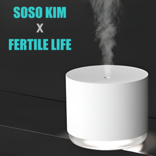 [소소킴 X 퍼타일라이프] 휴대용 캠핑 무소음 무선이동 무드등 미니 가습기