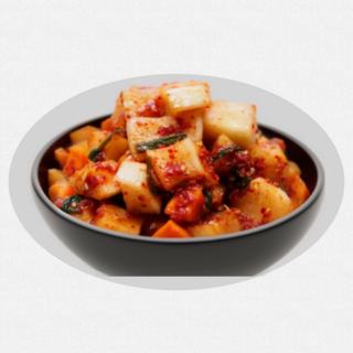 갓담은김치 국내산 100% 당일제조 아삭한 깍두기, 2kg, 1개