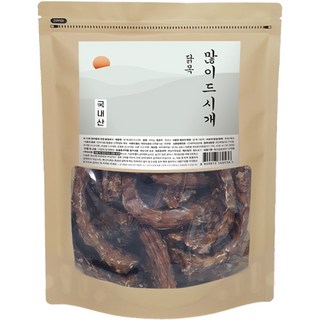 바이케이알 많이드시개 국내산 대용량 강아지 수제간식, 닭목, 400g, 1개