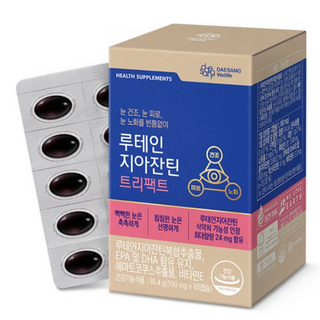 대상웰라이프 루테인 지아잔틴 트리팩트, 60정, 1개