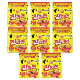 오뚜기 진라면 매운맛 120g, 40개