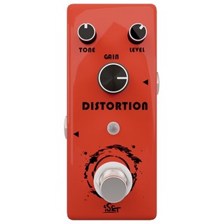 ISET 기타 이팩터 디스토션 오버드라이브 딜레이 코러스, 1개, PD-7
