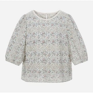 써스데이아일랜드 슬림한 편한 데일리 바인딩 배색 블라우스 (MF516731)