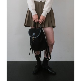 라미네즈 빈티지 스웨이드 백팩