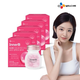 CJ 이너비 글로우 콜렉티브콜라겐, 84정, 5개