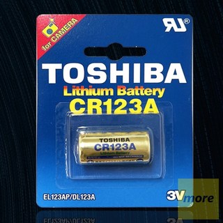 도시바 123A CR123A 배터리