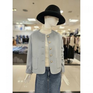 올리브데올리브 골드 버튼 라운드 핸드메이드 코트YW4WJ231 백화점 아울렛 (4584250)