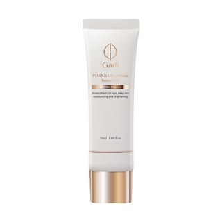 가띠 PDRN 글루타치온 SPF50+PA++++ 끈적임 눈시림 백탁 없는 성분좋은 톤업 우유빛 광채 물광 윤광 혼합자차 피티알엔 선스크린 에센스 선크림, 50ml, 1개