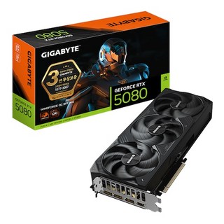 GIGABYTE 지포스 RTX 5080 WINDFORCE OC SFF D7 16GB 제이씨현 그래픽카드, 5080 WINDFORCE OC D7 16GB