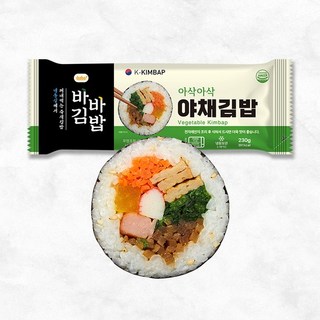 올곧 바바김밥 9종 세트, 9개