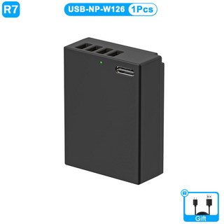 USB-C NP-W126 배터리 Fujifilm XM5 X100VI XT30II XE4 A5 카메라용 새 디코딩 고속 충전식, 01 1Pcs, 01 CHINA