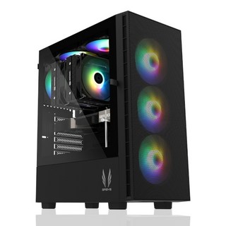 3RSYS R260 블랙 미들타워 케이스, 선택하세요, 1개