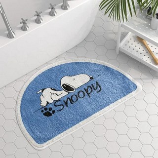 스누피 욕실 발매트 주방 화장실 싱크대 러그 카페트 바닥 매트, E