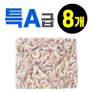 동원 때깔부터 다른 벵에돔용 밑밥크릴 벵에돔용 특 A급 L 사이즈 1.5Kg 세트 백크릴 밑밥 크릴 미끼 집어제 감성돔, 8개