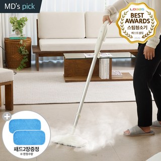 로아스 2in1 스팀청소기 LTE-S600 고온 고압 가정용 핸디 쇼파 침구 스팀 물걸레
