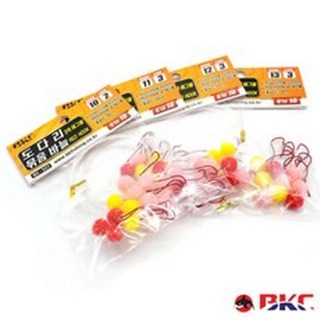 백경 도다리 묶음바늘 채비