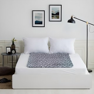 HanilMedical 고급전기요 작은별 HLY-801SJ, 그레이, 소(67.5 x 180 cm)