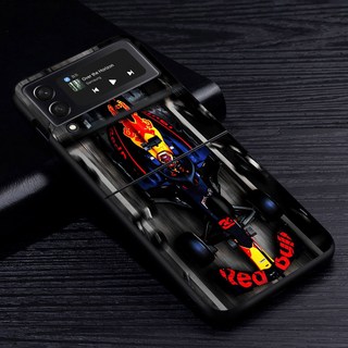 핸드폰케이스 패션 F1 포뮬러 1 케이스 삼성 갤럭시 Z 플립 3 4 5G 블랙 하드 PC 폰 쉘 Z플립 보호 커버
