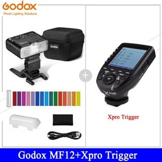 Godox MF12 MF12-K2 플래시 TTL 매크로 스피드라이트 플래시 2.4GHz, MF12 엑스프로, 소니의 경우, 1개